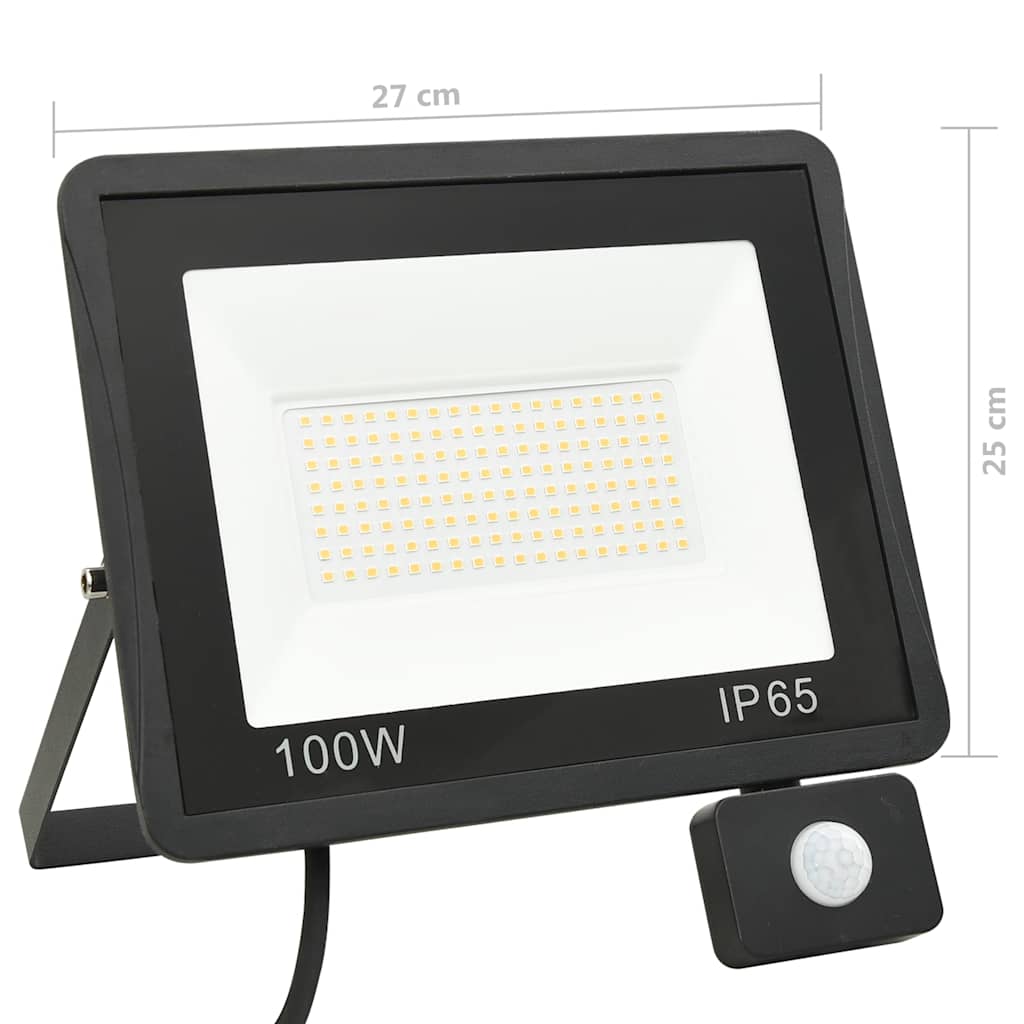 LED reflektor sa senzorom 100 W hladni bijeli