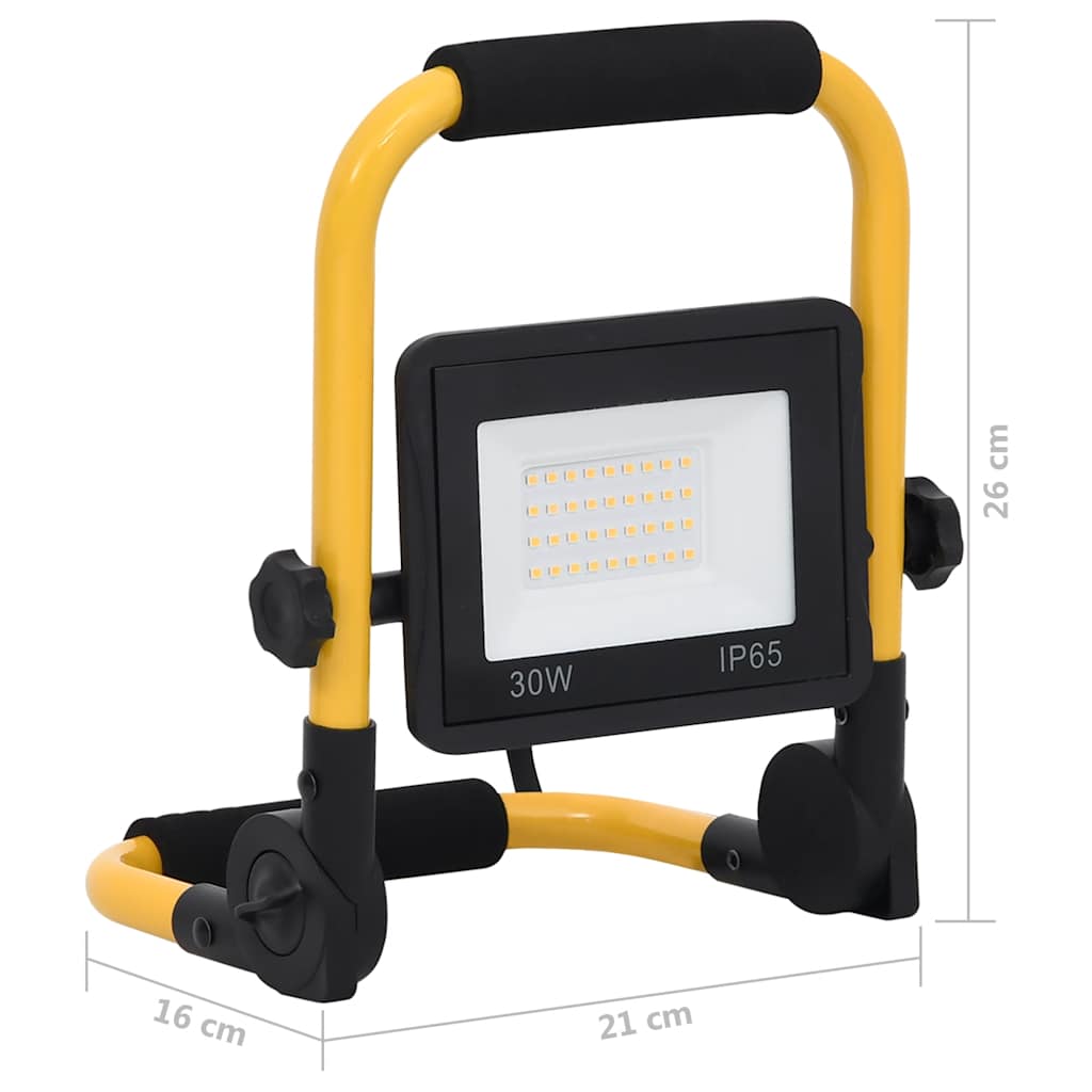 LED reflektor s ručkom 30 W hladni bijeli