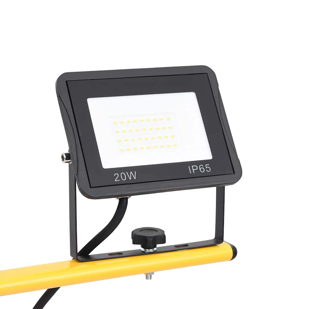 LED reflektor sa stativom 2 x 20 W topli bijeli