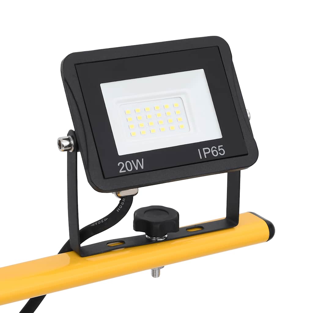 LED reflektor sa stativom 2 x 20 W hladni bijeli