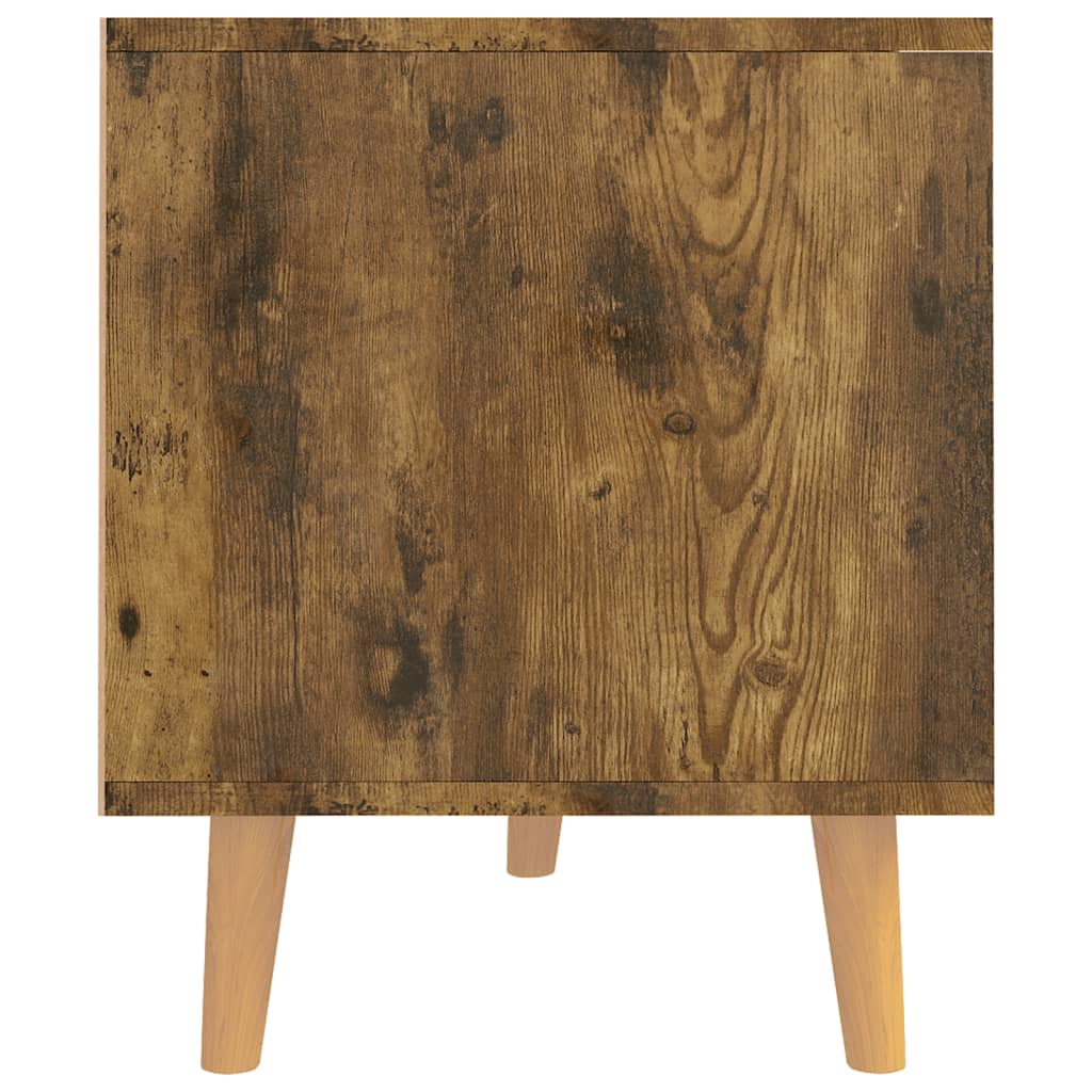 TV ormarić dimljena boja hrasta 90x40x48,5 cm konstruirano drvo