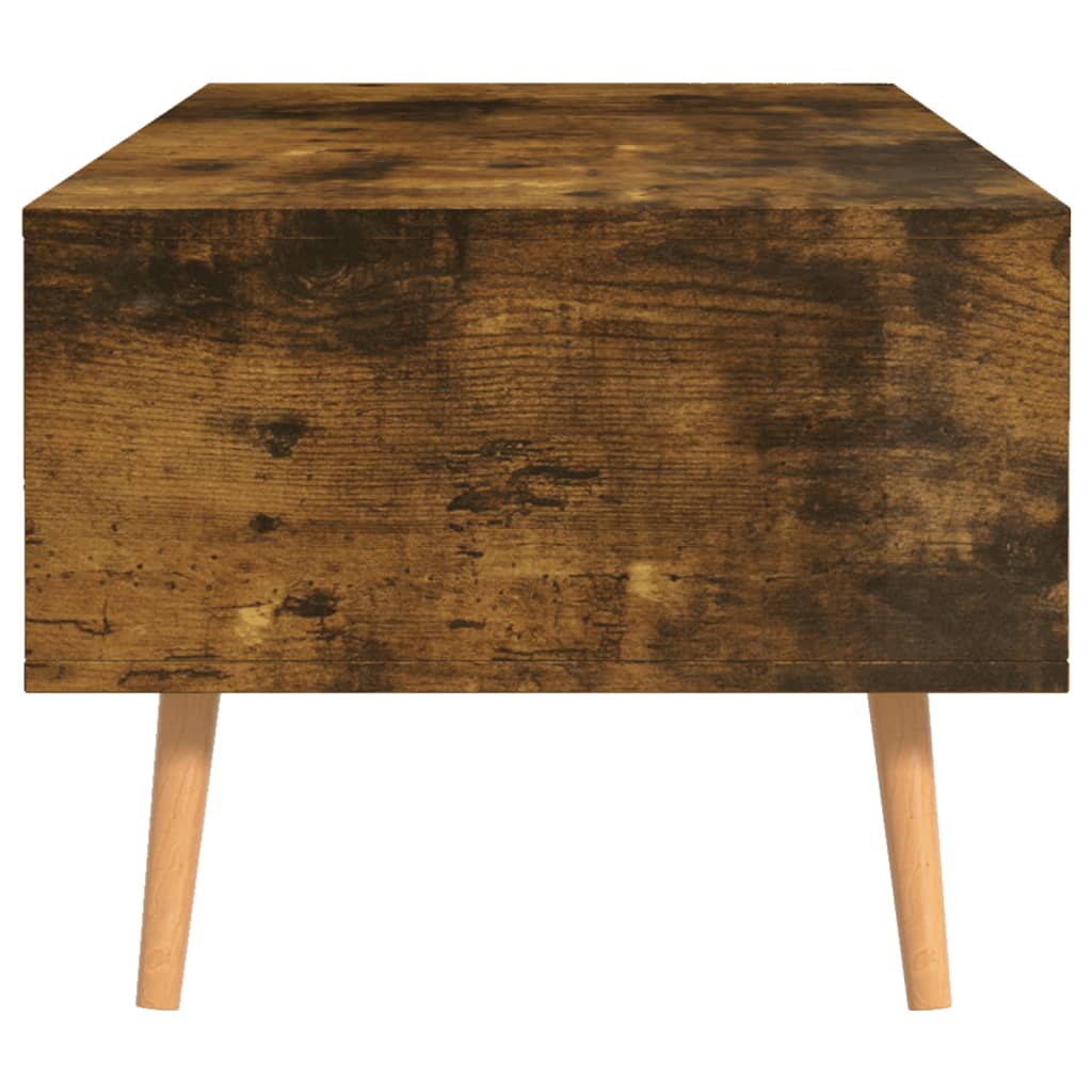 Stolić za kavu boja hrasta 100 x 49,5 x 43 cm konstruirano drvo