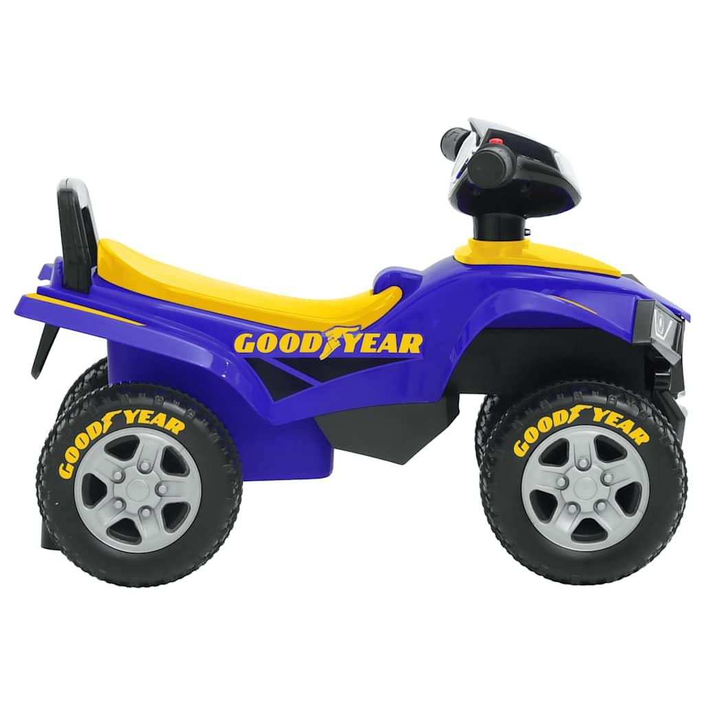 Dječji quad na guranje Good Year plavi