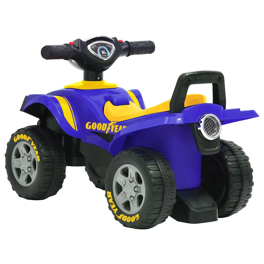 Dječji quad na guranje Good Year plavi