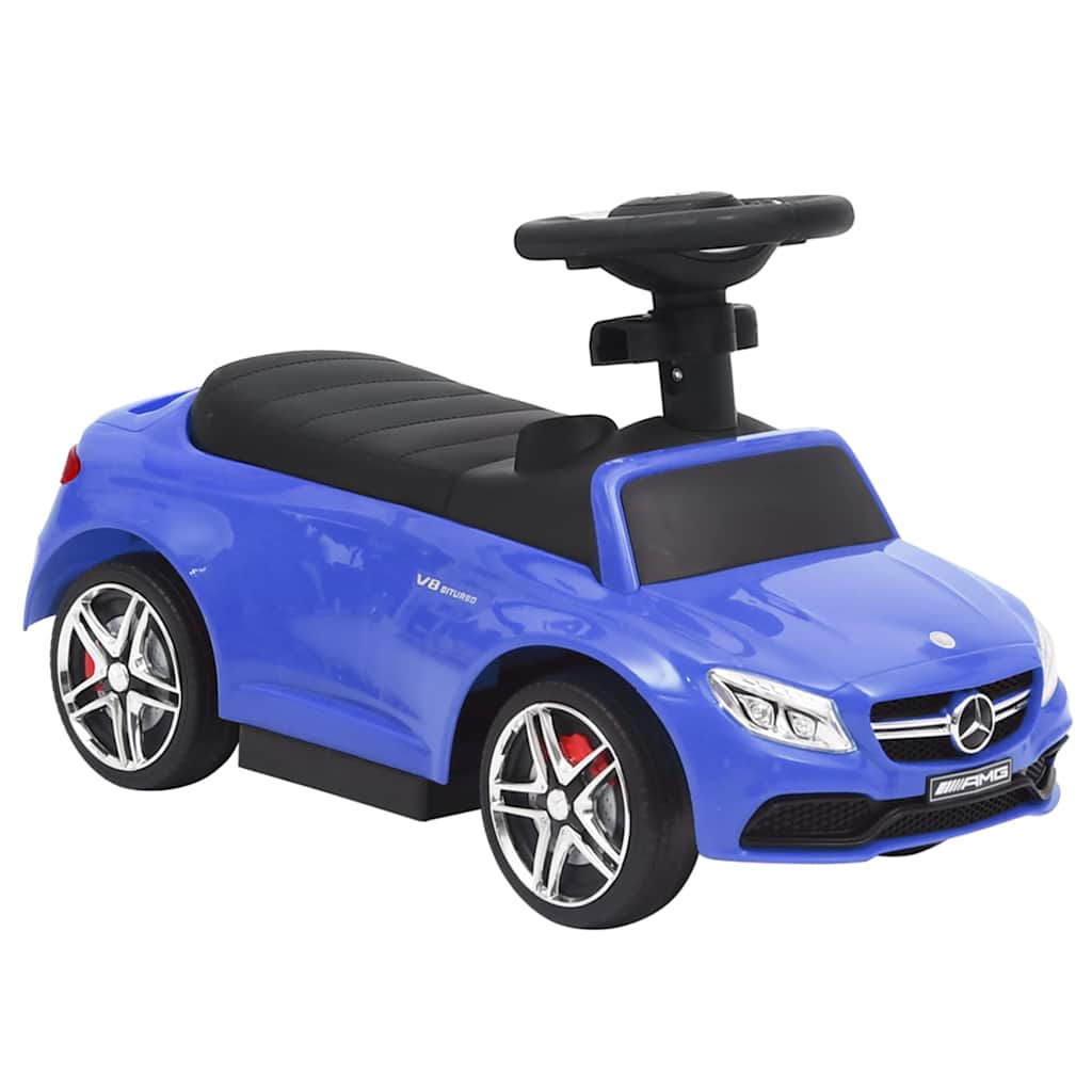 Dječji automobil na guranje Mercedes-Benz C63 plavi