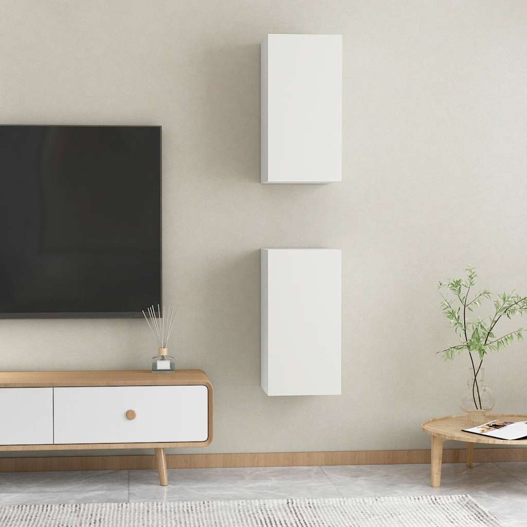 TV ormarići 2 kom bijeli 30,5 x 30 x 60 cm konstruirano drvo