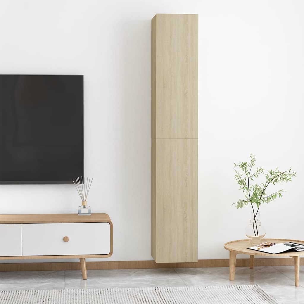 TV ormarići 2 kom boja hrasta 30,5x30x90 cm konstruirano drvo