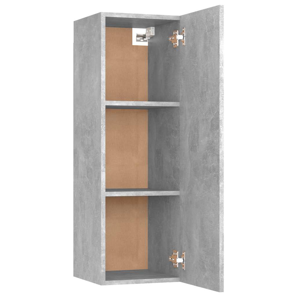 TV ormarić boja betona 30,5 x 30 x 90 cm od konstruiranog drva