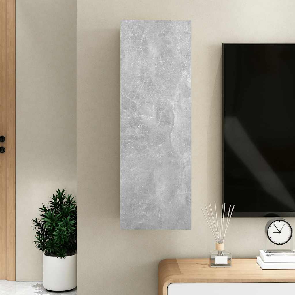 TV ormarić boja betona 30,5 x 30 x 90 cm od konstruiranog drva