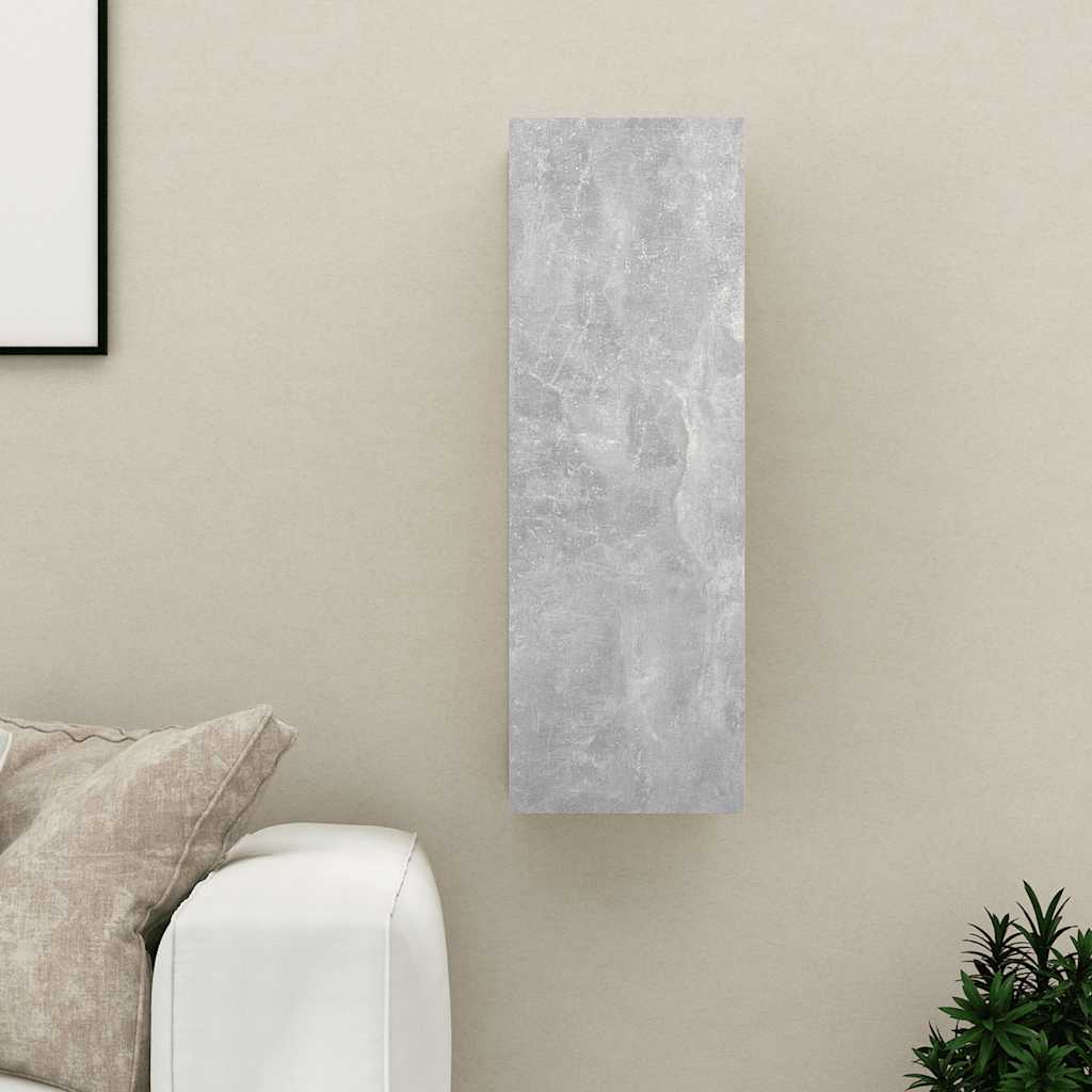 TV ormarić boja betona 30,5 x 30 x 90 cm od konstruiranog drva