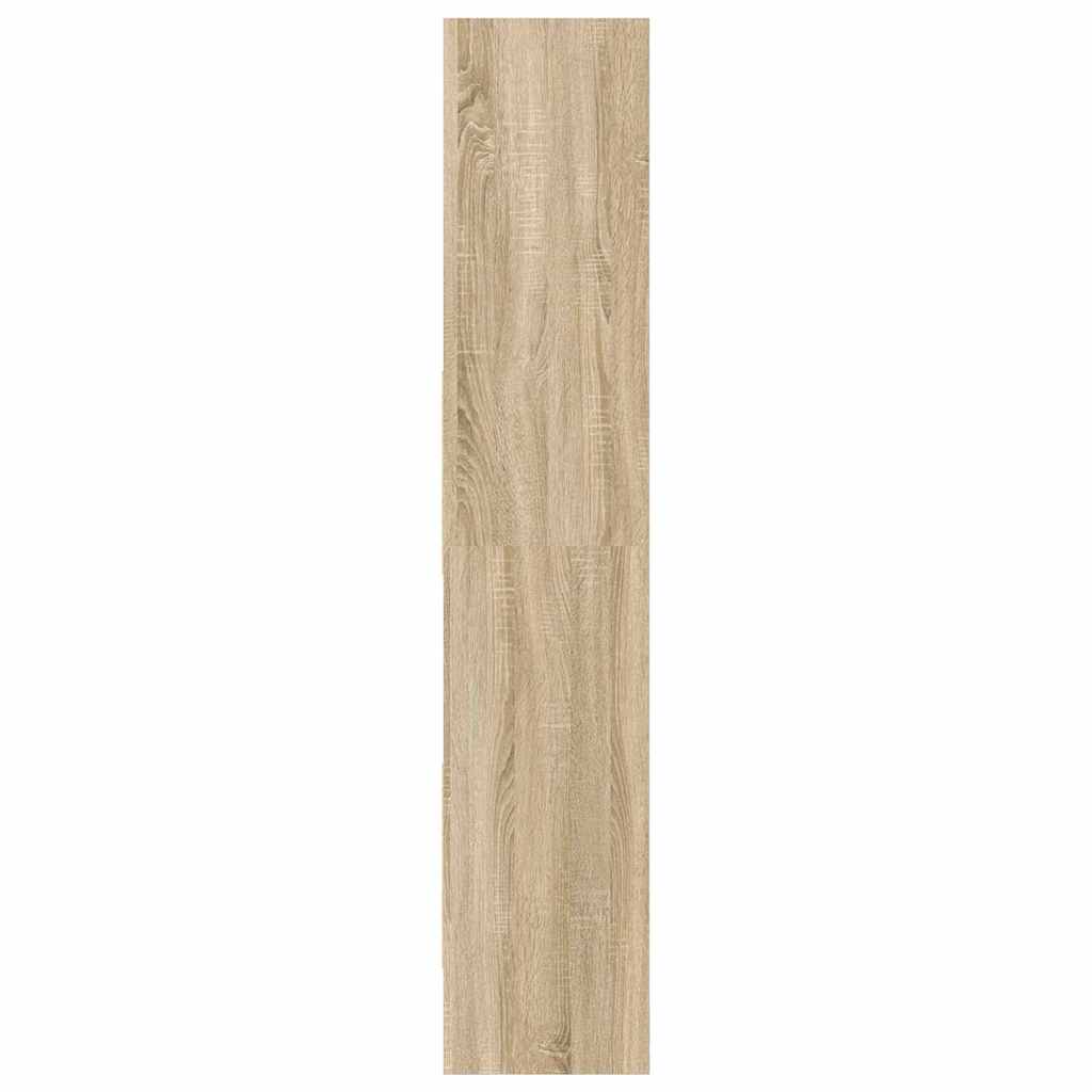 Ormarić za knjige boja hrasta 60x35x180 cm konstruirano drvo