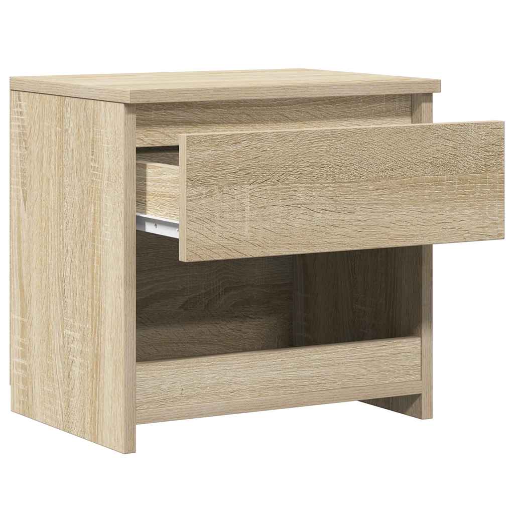 Noćni ormarići 2 kom boja hrasta 40x30x39 cm konstruirano drvo