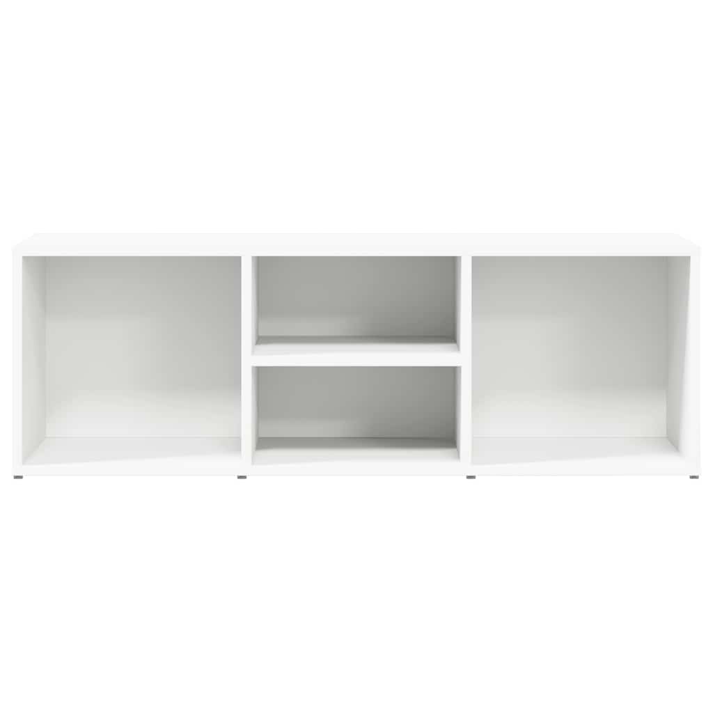 Klupa za spremanje obuće bijela 105x35x35 cm konstruirano drvo