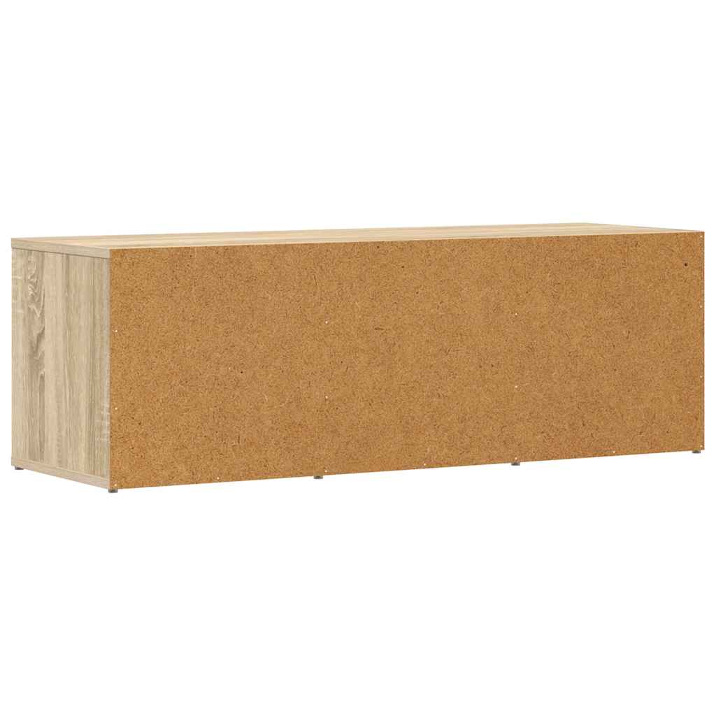 Klupa za cipele boja hrasta 105 x 35 x 35 cm konstruirano drvo