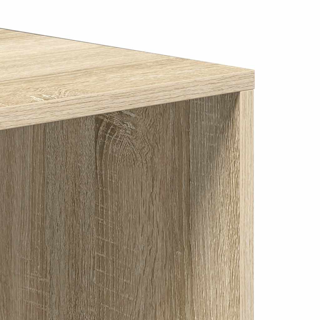 Klupa za cipele boja hrasta 105 x 35 x 35 cm konstruirano drvo