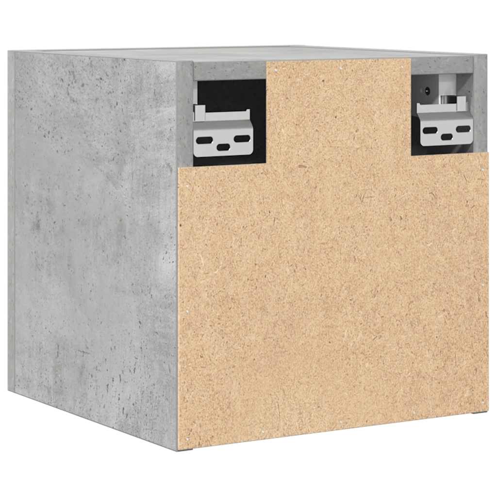 Zidni TV ormarići 2 kom siva boja betona 30,5 x 30 x 30 cm