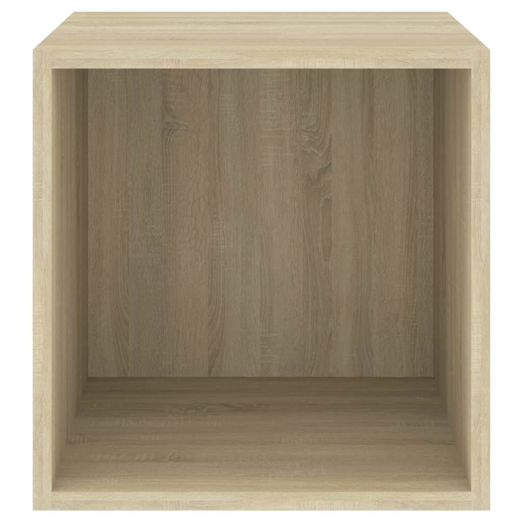 Zidni ormarići 4 kom boja hrasta 37x37x37 cm konstruirano drvo