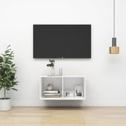 Zidni TV ormarić bijeli 37 x 37 x 72 cm od konstruiranog drva