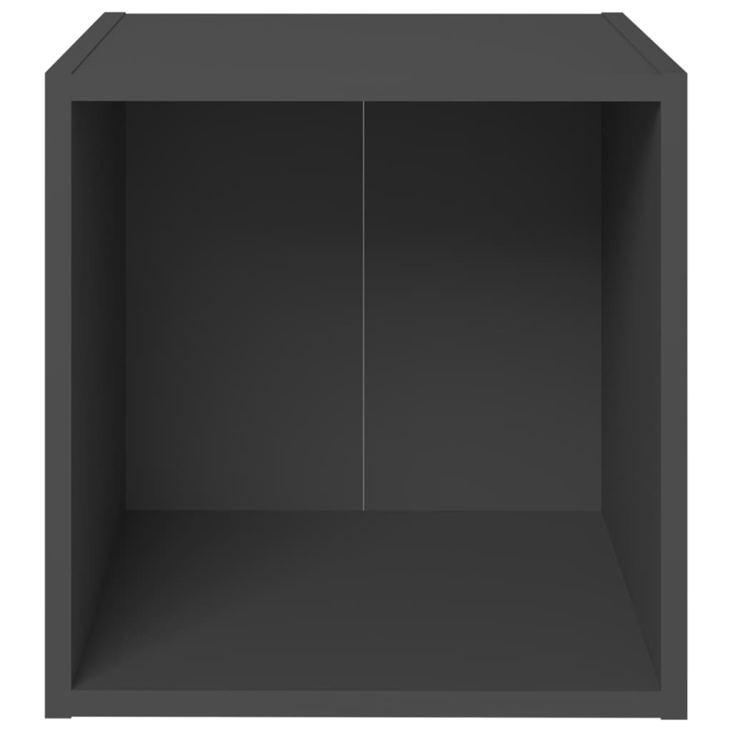 TV ormarići 2 kom sivi 37 x 35 x 37 cm konstruirano drvo