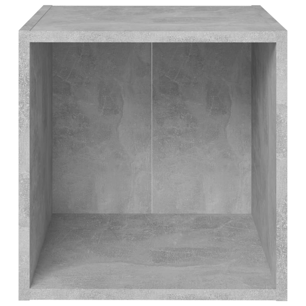 TV ormarići 4 kom boja betona 37 x 35 x 37 cm konstruirano drvo