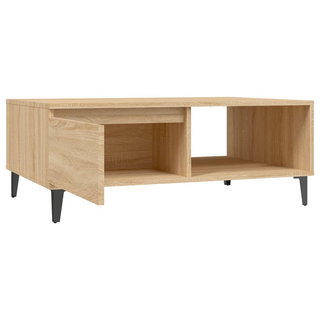 Stolić za kavu boja hrasta sonome 90x60x35 cm konstruirano drvo