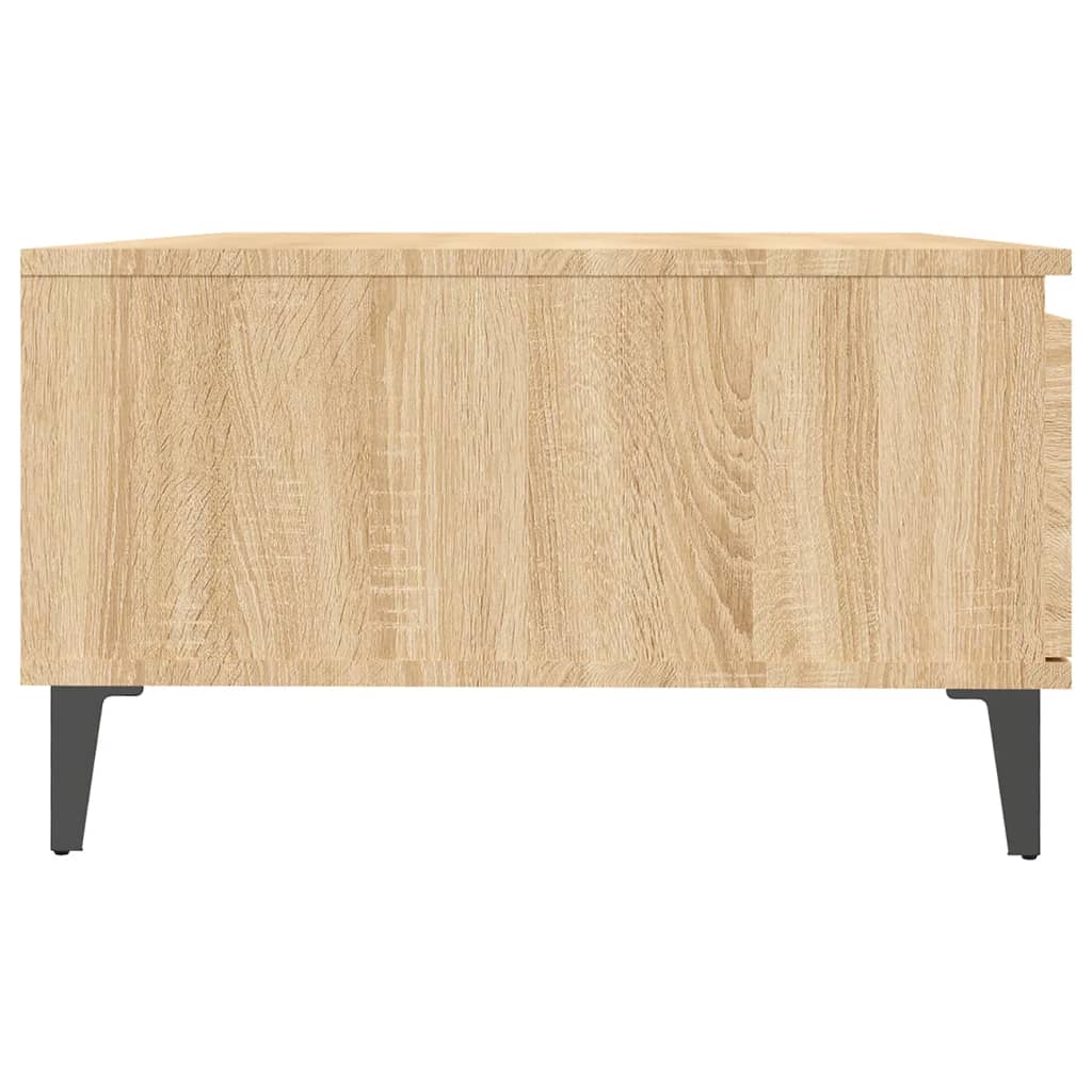 Stolić za kavu boja hrasta sonome 90x60x35 cm konstruirano drvo
