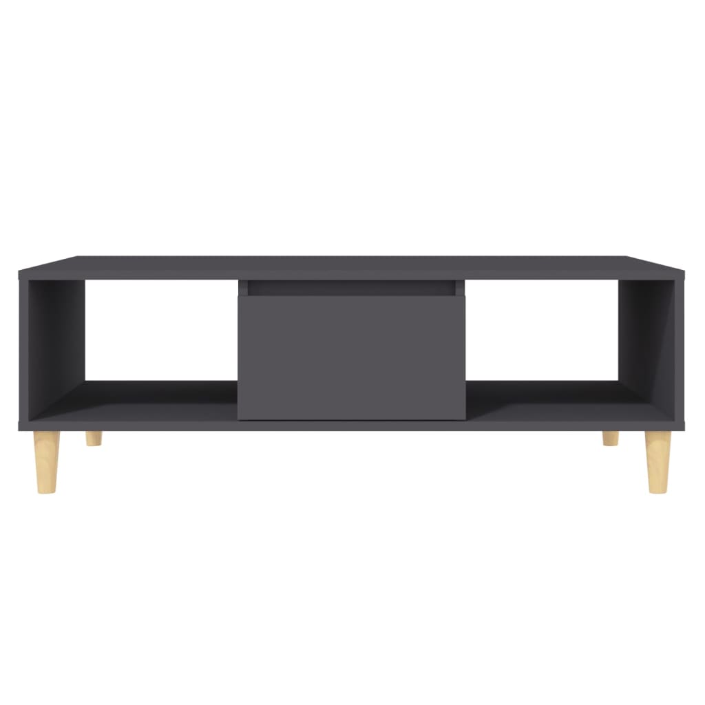 Stolić za kavu sivi 103,5 x 60 x 35 cm konstruirano drvo