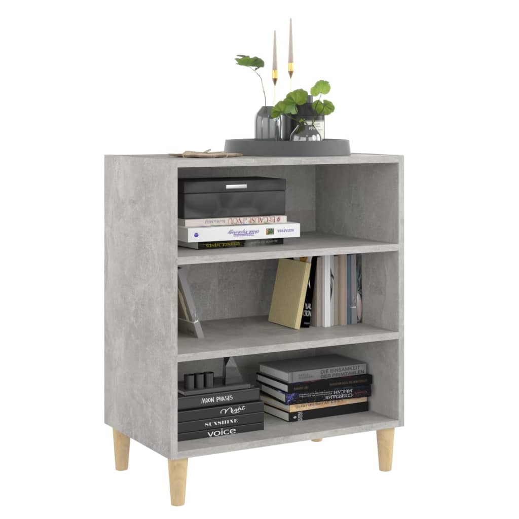 Komoda siva boja betona 57 x 35 x 70 cm od konstruiranog drva