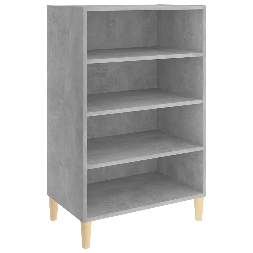 Komoda siva boja betona 57 x 35 x 90 cm od konstruiranog drva
