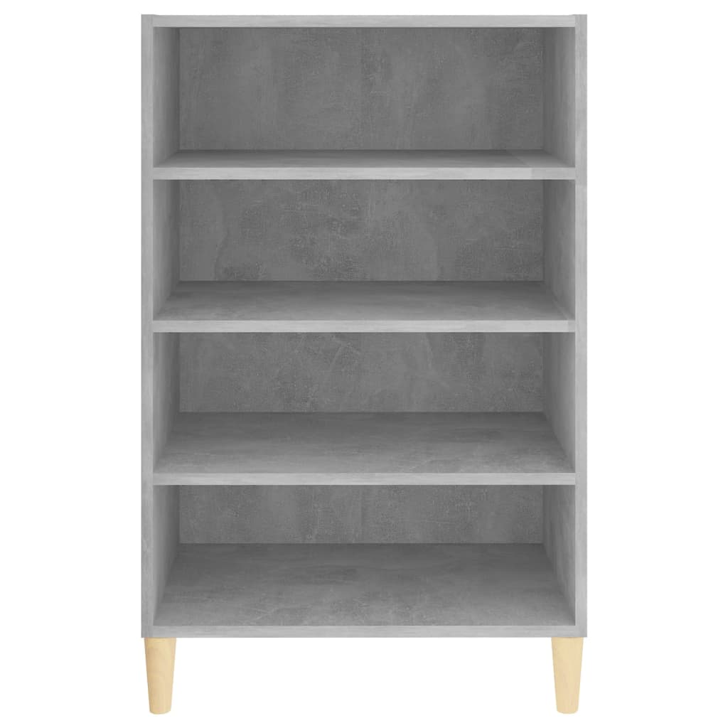 Komoda siva boja betona 57 x 35 x 90 cm od konstruiranog drva