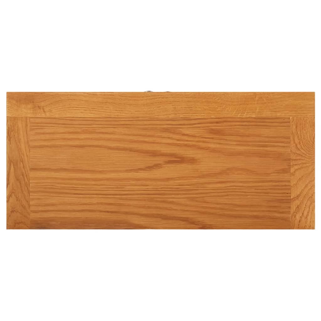 Ormarić za pohranu 50 x 22 x 110 cm od masivne hrastovine