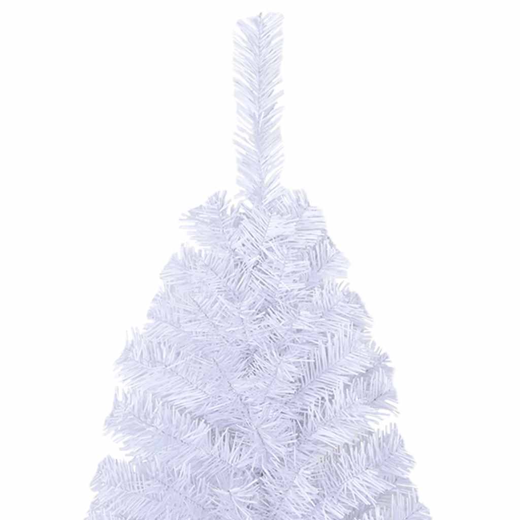 Umjetno božićno drvce s gustim granama bijelo 120 cm PVC