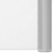Mrežasti zaslon od aluminija 112 x 500 cm srebrni