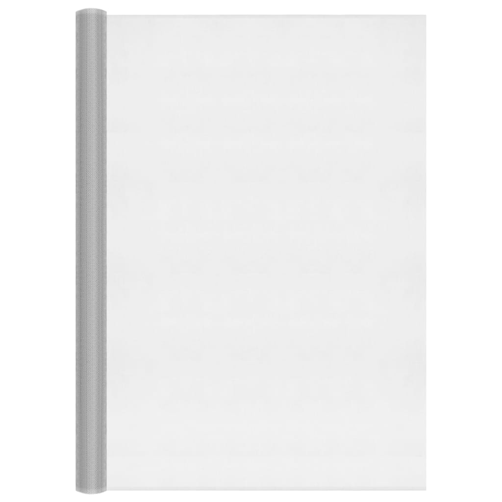 Mrežasti zaslon od aluminija 112 x 1000 cm srebrni