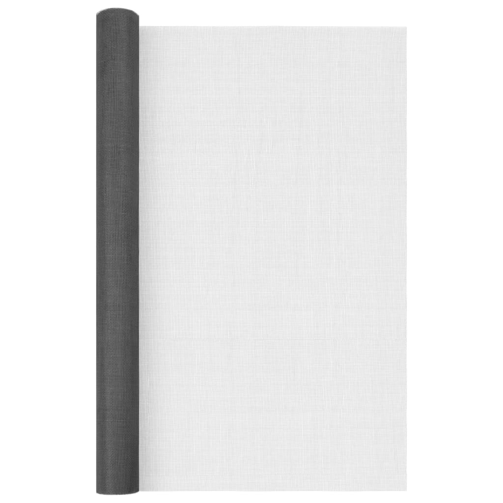 Mrežasti zaslon od stakloplastike 60 x 2000 cm crni