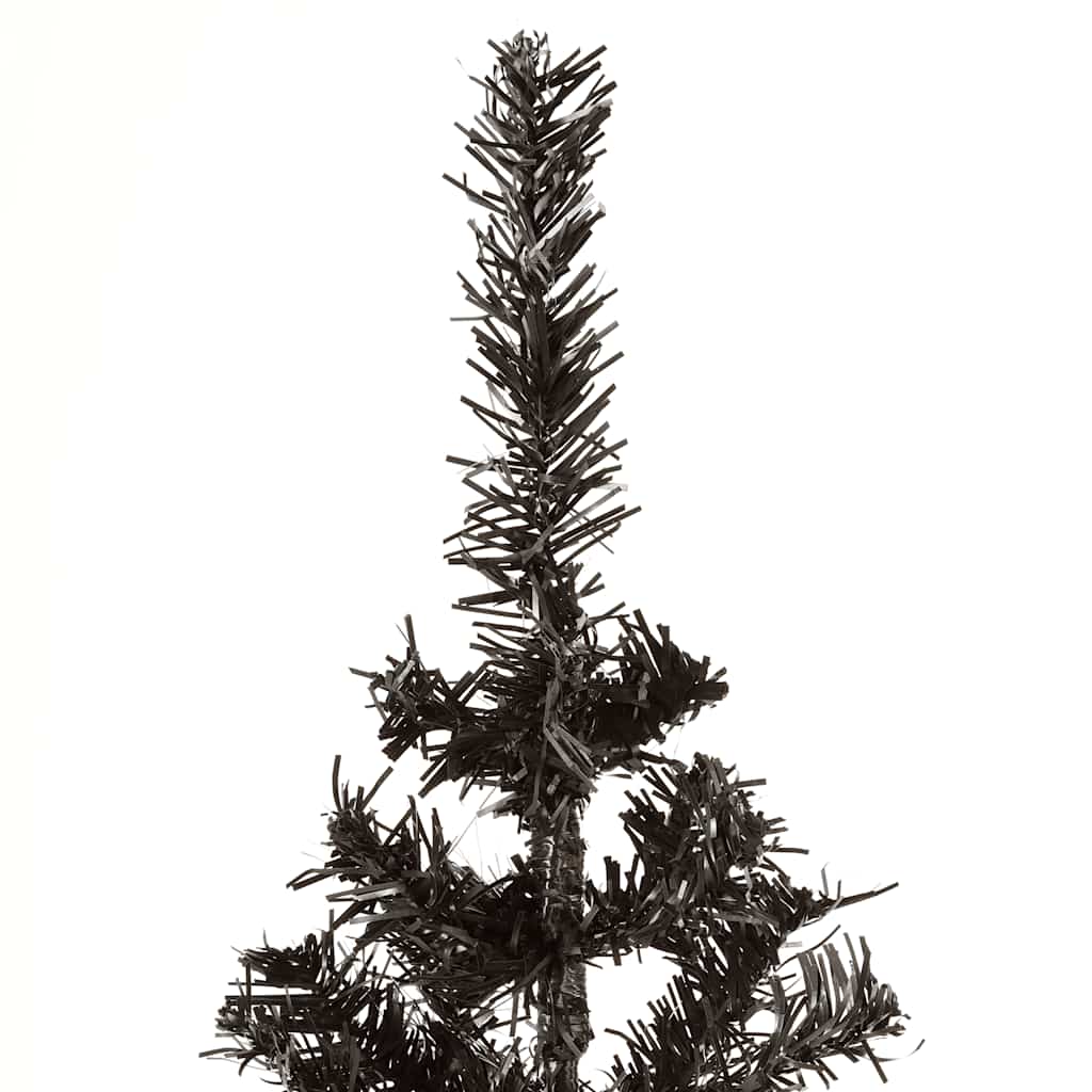 Usko božićno drvce crno 150 cm