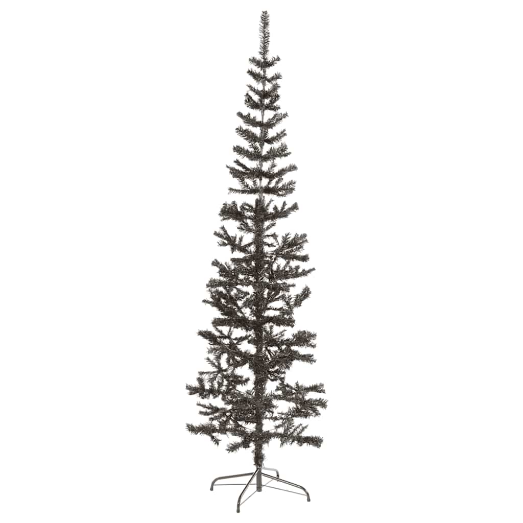 Usko božićno drvce crno 180 cm