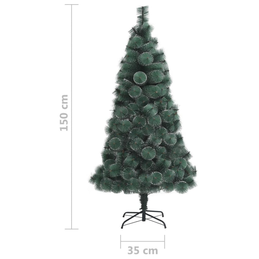 Umjetno božićno drvce sa stalkom zeleno 150 cm PET