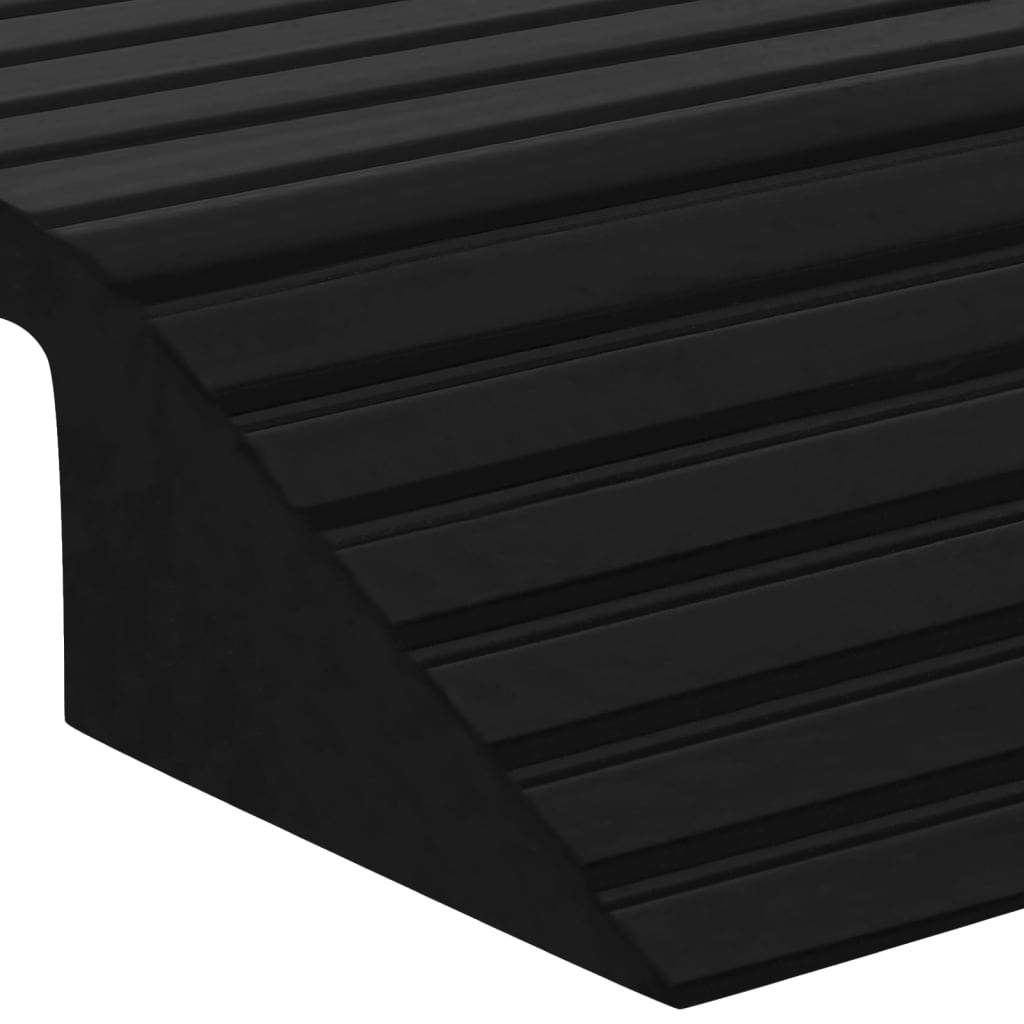 Prilazne rampe u obliku mosta 3 kom 49x40x8 cm gumene