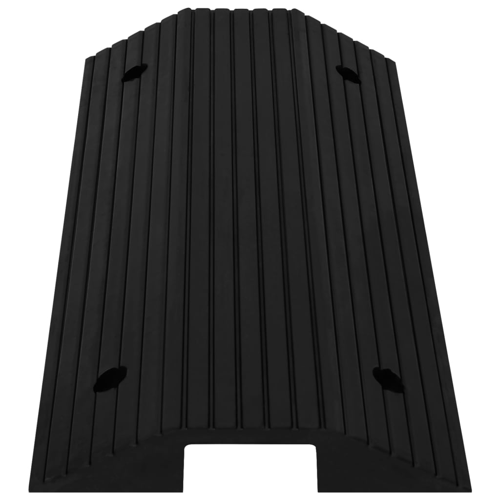Prilazne rampe u obliku mosta 2 kom 80 x 40 x 8 cm gumene