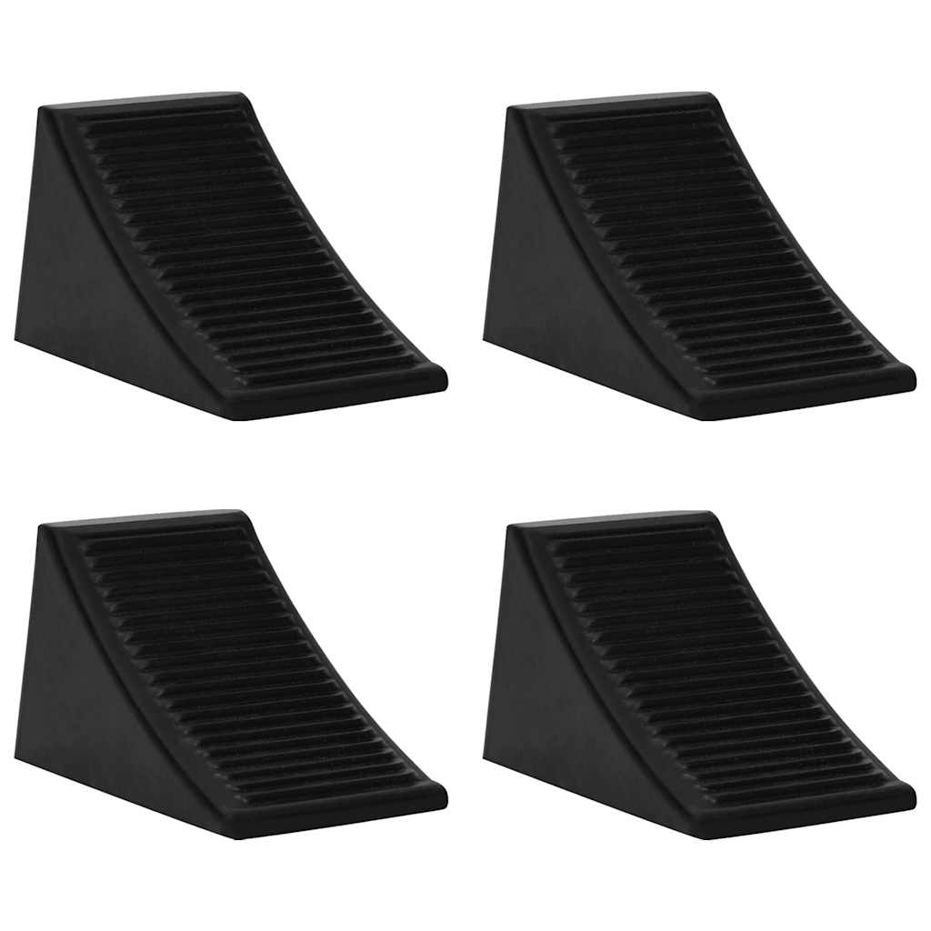Podmetači za kotače 4 kom 16 x 9 x 9 cm gumeni