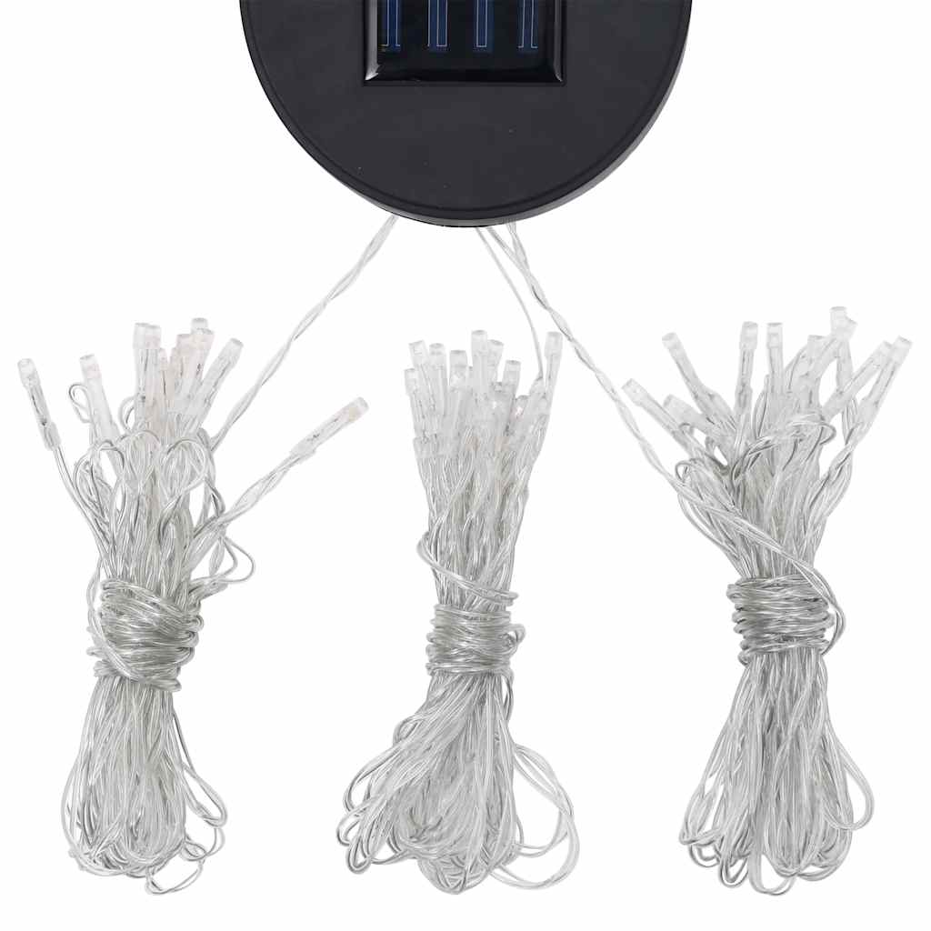 Sjenica sa zastorima i LED svjetlosnim trakama 4x3 m smeđe-siva