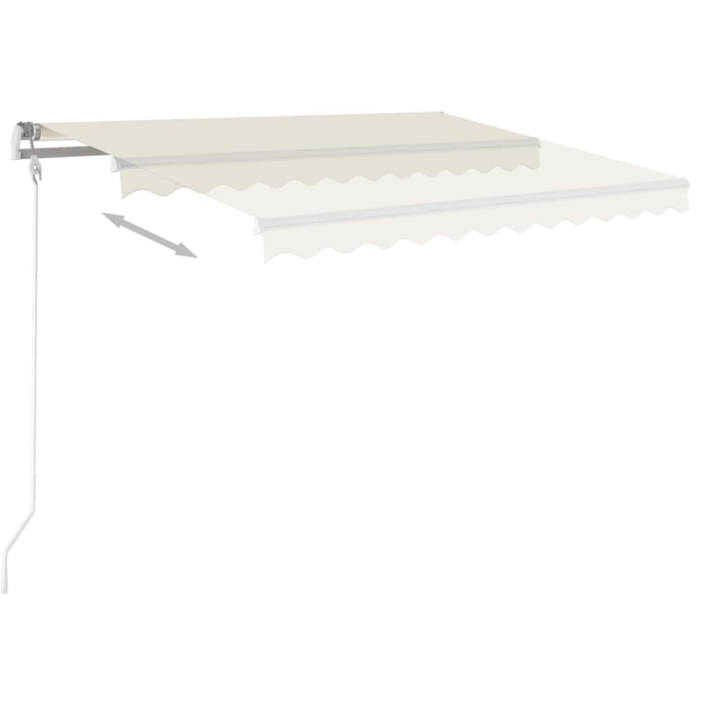 Tenda na ručno uvlačenje 350 x 250 cm krem