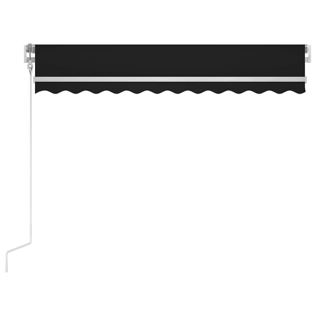 Automatska tenda sa senzorom za vjetar LED 350x250 cm antracit