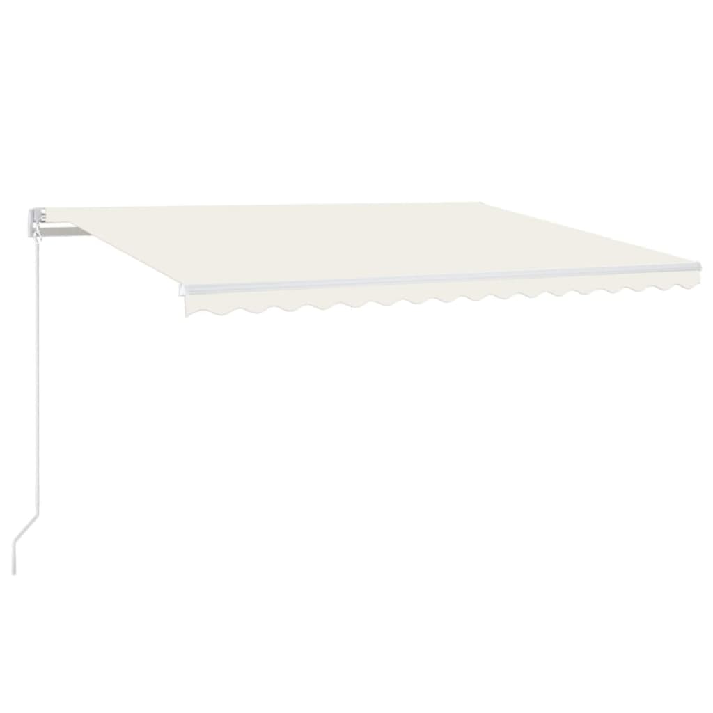 Tenda na ručno uvlačenje 400 x 350 cm krem