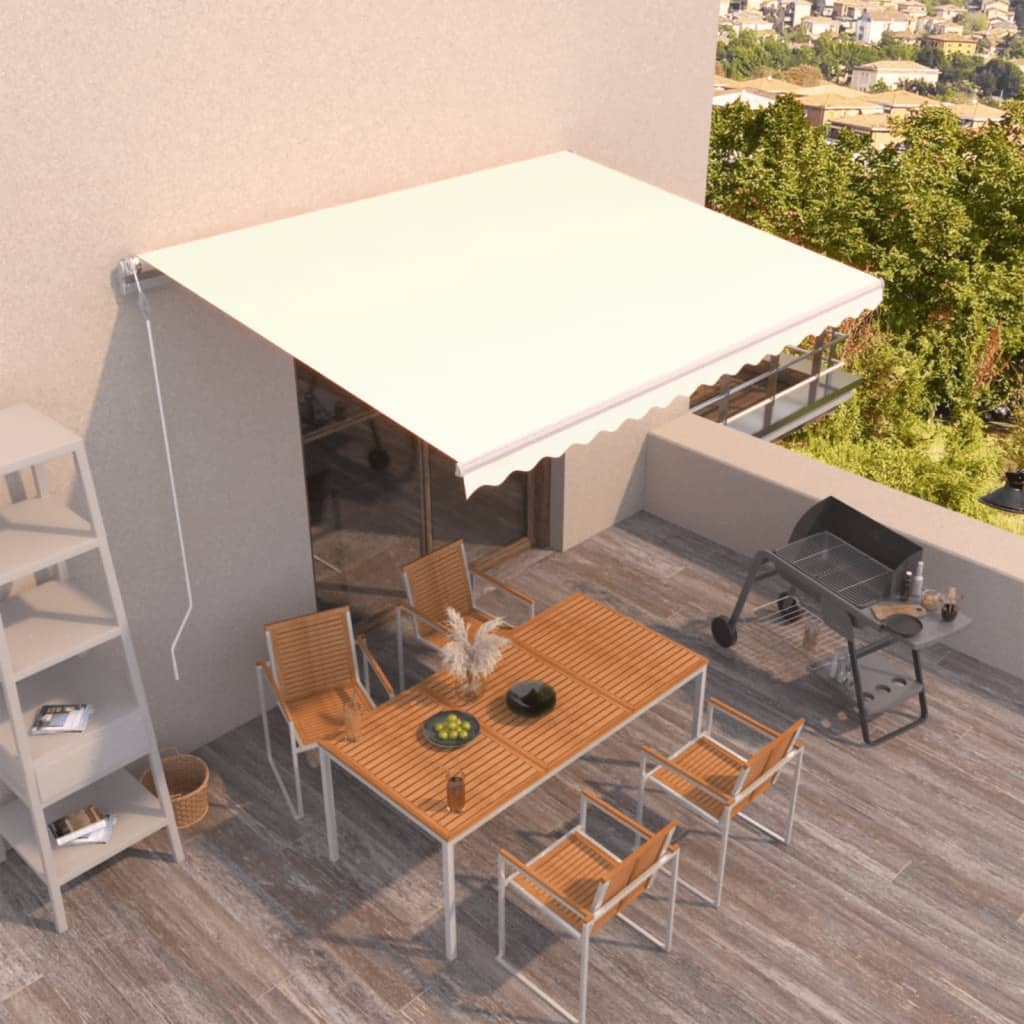 Tenda na automatsko uvlačenje 400 x 350 cm krem