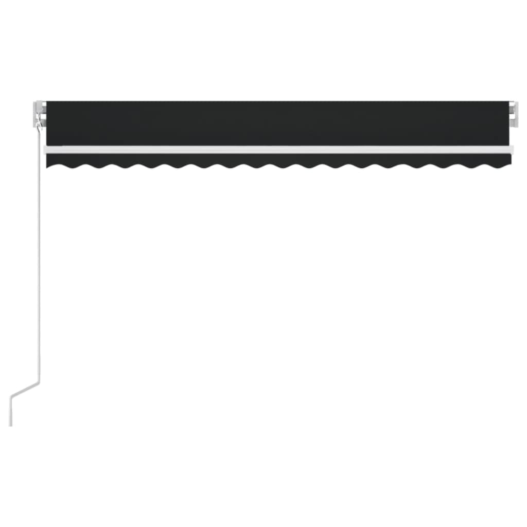 Tenda na ručno uvlačenje 450 x 350 cm antracit