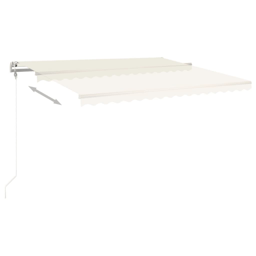 Tenda na automatsko uvlačenje 450 x 350 cm krem