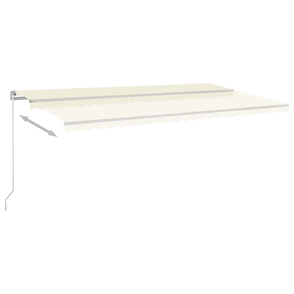 Tenda na ručno uvlačenje 600 x 350 cm krem
