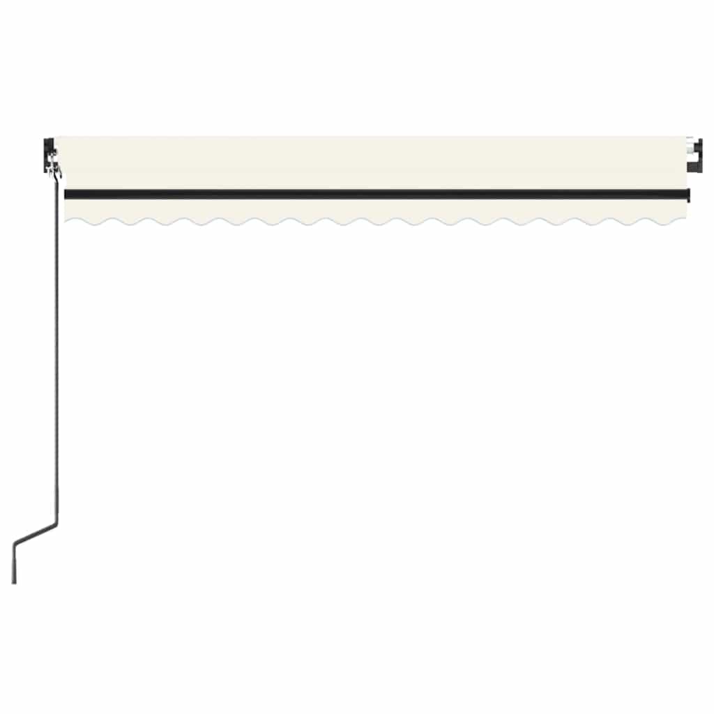Tenda na ručno uvlačenje 450 x 300 cm krem